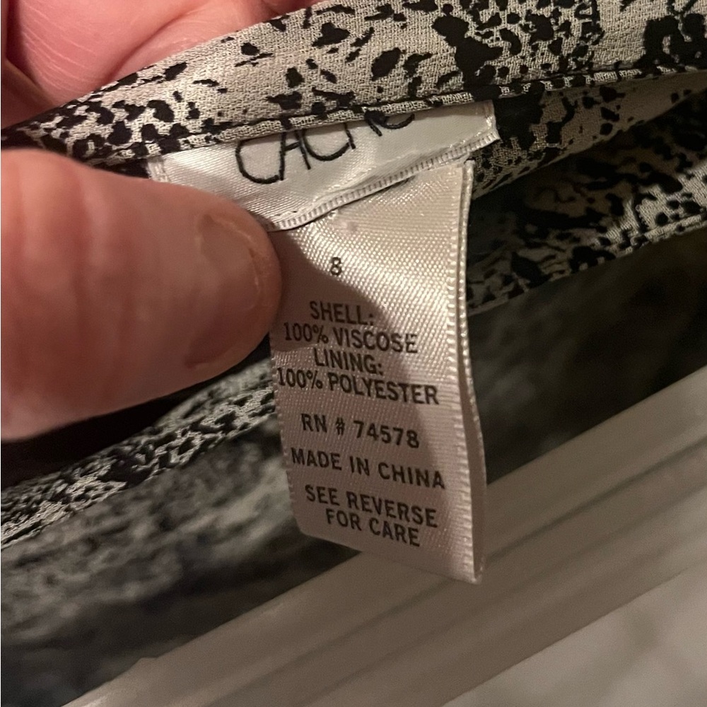 Cache Palazzo Pants Sz 8 - Picture 4 of 8